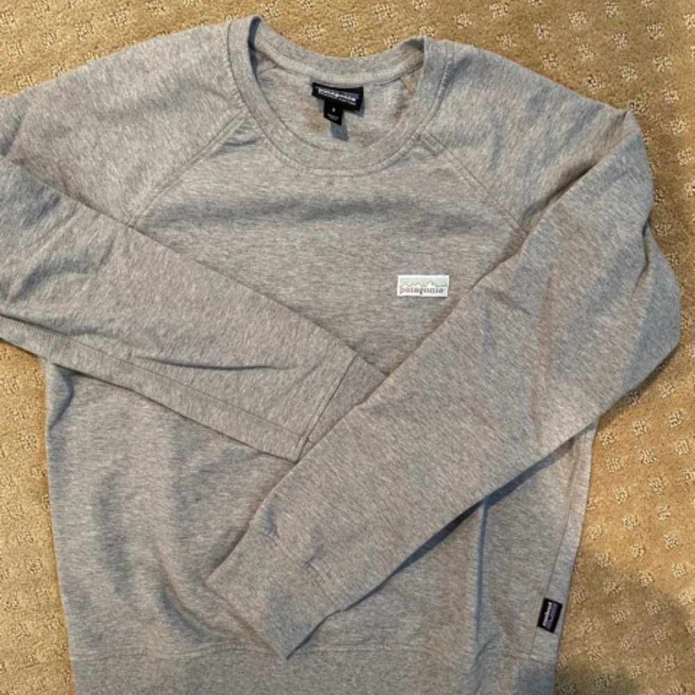 Patagonia Women's Crew Sweatshirt Grey Small